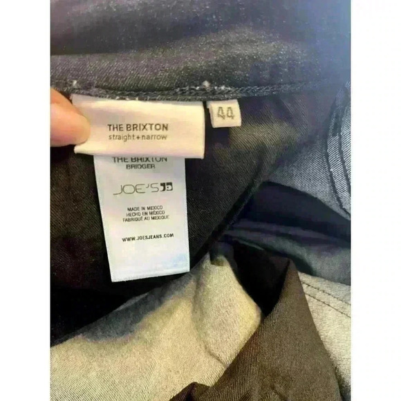 NWT Joes Jeans Mens SIZE 44 The Brixton Straight and narrow 34.5 in color Ferrin - Picture 6 of 7